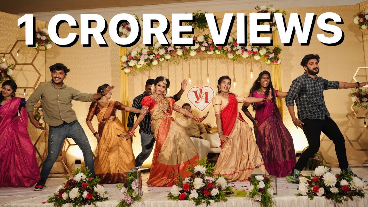 VRINDHARJUN Viral Wedding Dance Video  Vrindha and Anuprasad Wedding