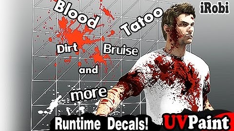 UVPaint (Runtime Texturing) | Unity3d | Asset Store