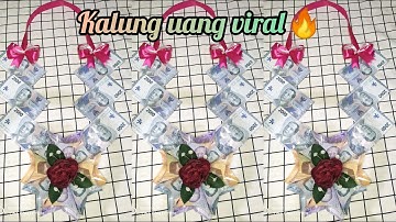 🔴 Kalung uang VIRAL !! Tutorial membuat kalung uang SAWERAN || Hadiah WISUDA&WEDDING