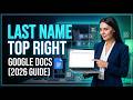How to put your last name in the top right corner in Google Docs [2026 Full Guide]