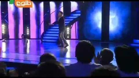 Sediq shubab  inAfghan Star _2012 Top 8 Show-