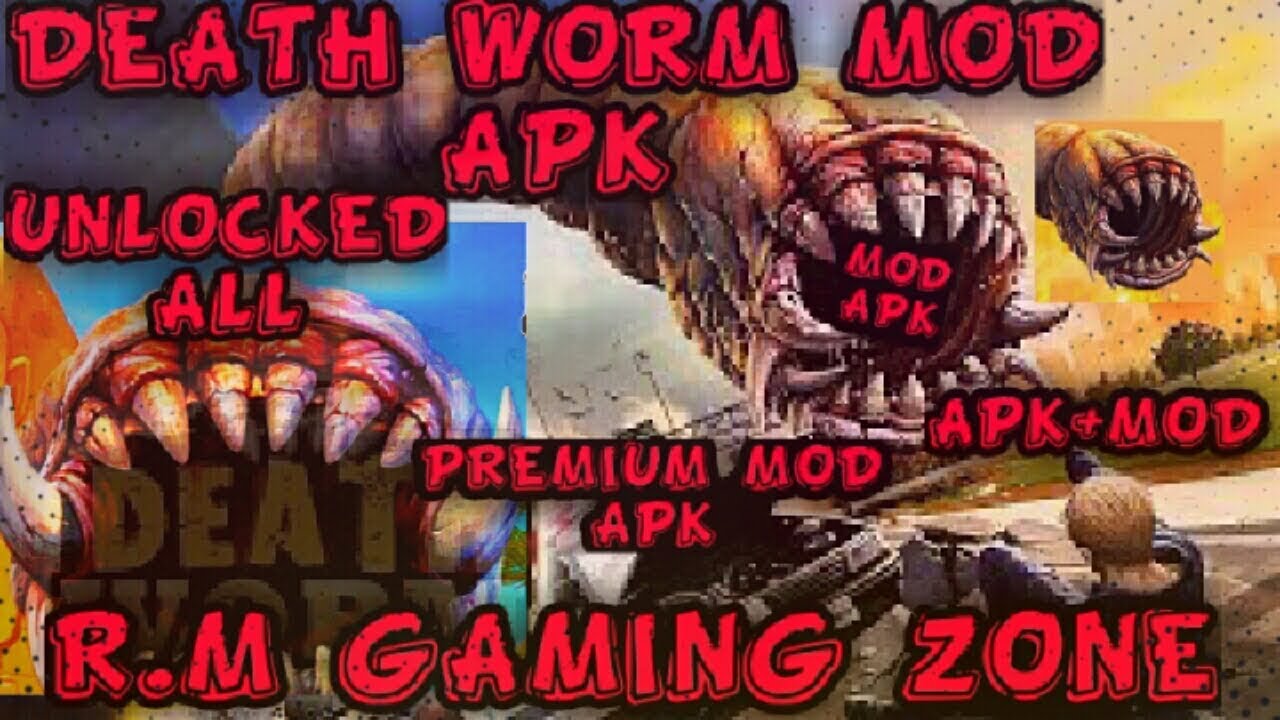 How To Download Death Worm Mod Unlocked 1 65 Apk With Direct Link By R M Gaming Zone Youtube