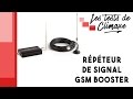 Test dun rpteur de signal gsm oneconcept gsm booster