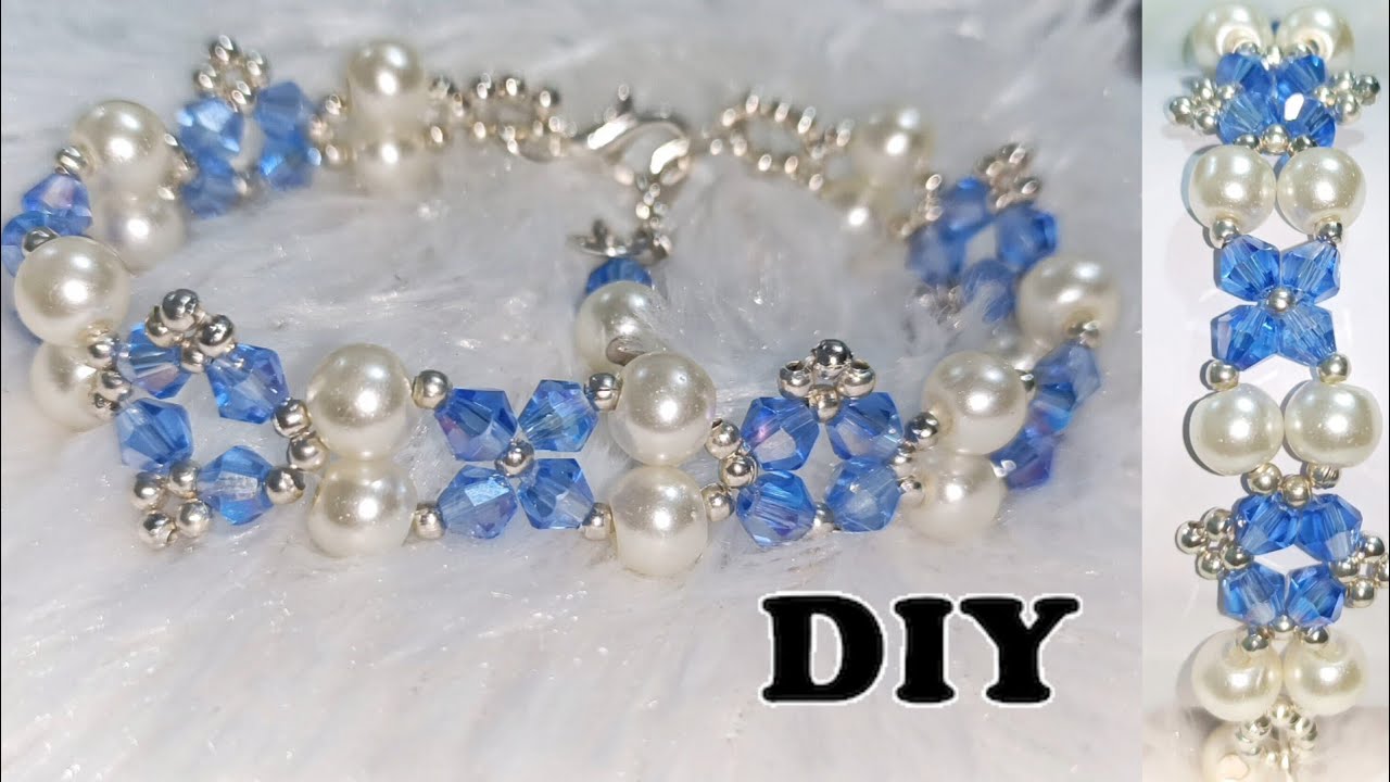 Easy bracelet making at Home/how to make bracelet #diy #handmade # ...