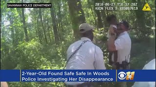 Video: Missing 2-Year-Old Found Safe In The Woods