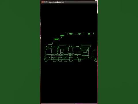 sl command on Linux #shorts - YouTube