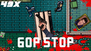 Gop Stop - 49x Combo - No Deaths - A Hotline Miami 2 Level Editor Single Level