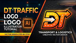 How to Make a Traffic Logo || Adobe Illustrator Design