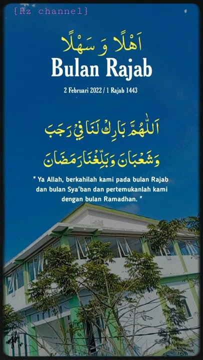 story WhatsApp|| Doa Rajab