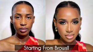 FULL FACE MAKEUP TUTORIAL FOR BEGINNERS STEP BY STEP |