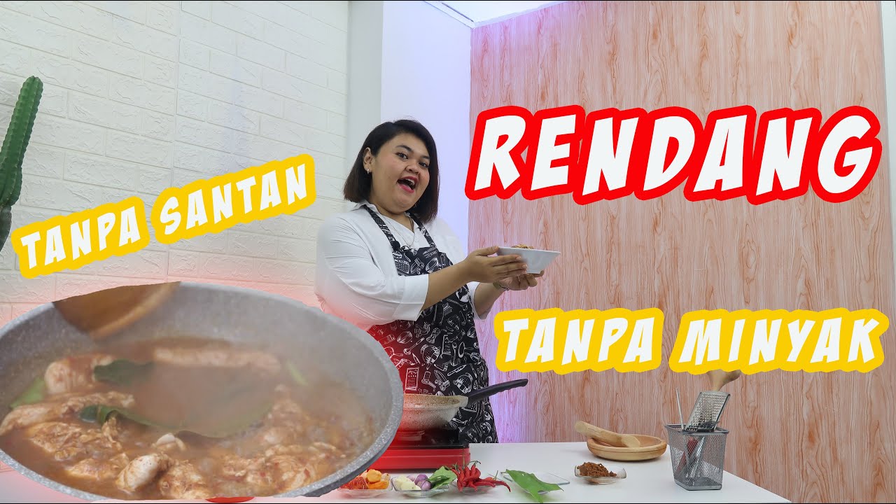 RESEP FENOMENAL RENDANG TANPA MINYAK TANPA SANTAN | Witta Sylvia