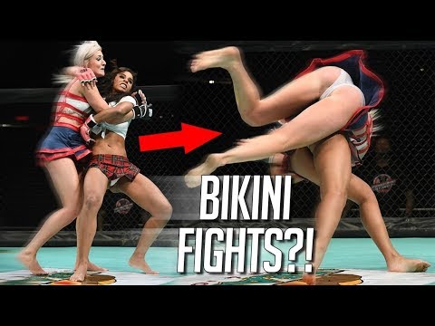 Petarung Wanita Paling SEKSI ! BIKINI MMA FIGHT