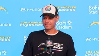 Brandon Staley Postgame Press Conference vs Broncos | LA Chargers