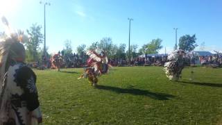 Men's fancy @akwesasne Powwow 2016
