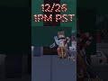 YEEPS Christmas Live reminder