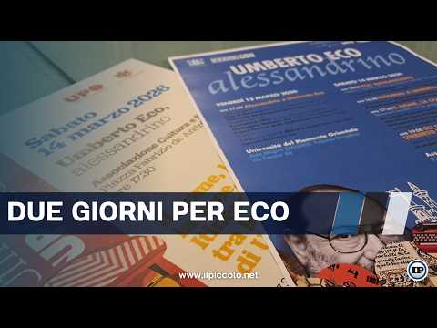 Alessandria celebra il “suo” Umberto Eco