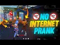 No internet prank in clash squad ft jonty gaming  garena free fire  desi gamers