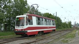 видео: Трамваи в Ручьях 2015г картинка: Трамваи в Ручьях 2015г