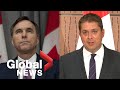 WE scandal: Scheer says ousting Morneau as Finance Minister won't absolve Trudeau government