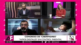 1er Congreso Ciberpadres - Entrevista en Unicanal Paraguay 4ta parte