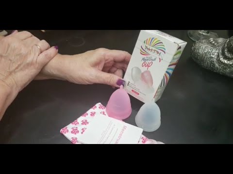 Video: Menstrual cup set of 2