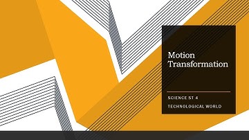 Motion Transformation Systems Overview