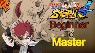 (PTS Gaara) - Beginner To Master - Naruto Shippuden Ultimate Ninja Storm 4 Tutorials
