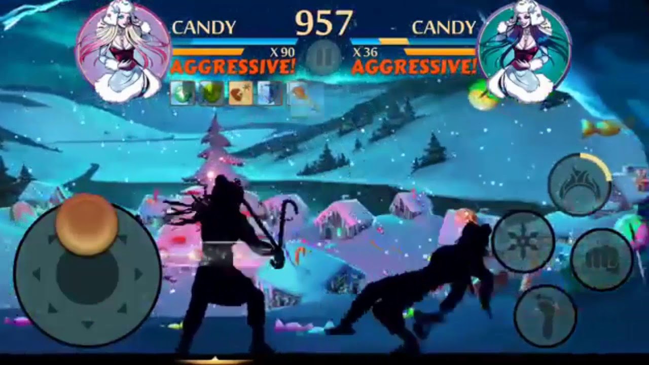 Shadow Fight 2 CANDY VS CANDY - YouTube