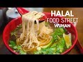 Kuliner Jalanan Halal di Wuhan China - Wuhan Food Street
