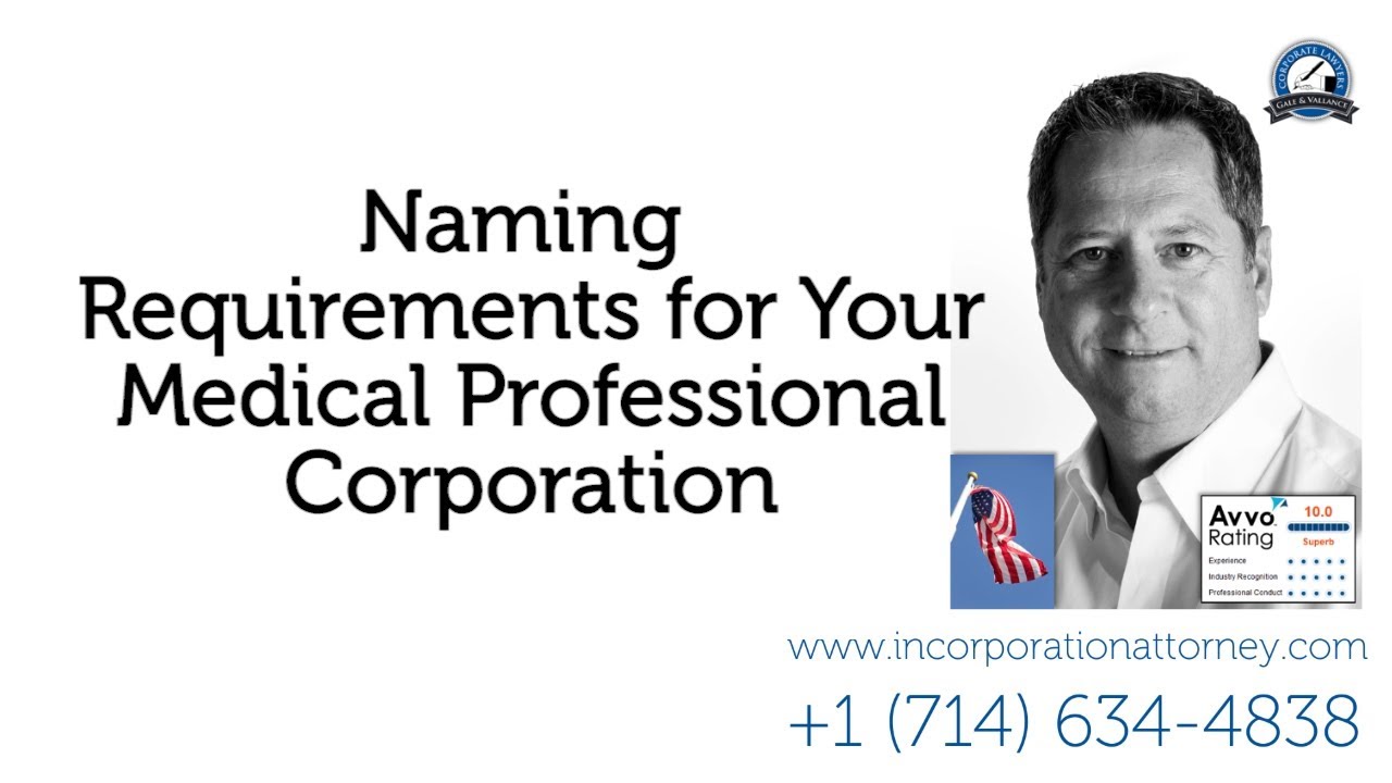 Forming A California Medical Professional Corporation Medical Practice 