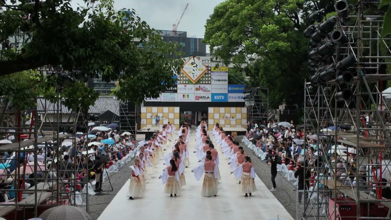 【4K】高知学生 旅鯨人（第5回 土佐学生 よさこい 大会 2025/二部)