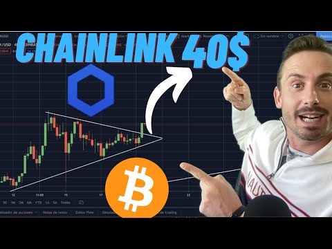 INSANE 40$ TARGET FOR CHAINLINK!!! BITCOIN BREAKOUT + TARGET!! (Bullish Data And News)