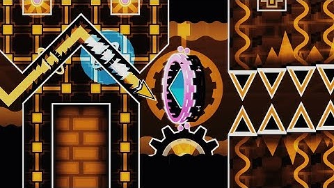 [4K] SHORTEST IMPOSSIBLE LEVEL EVER! "RedShift" By Izofdoors (+ Layout, Hitbox And clicks showcase)