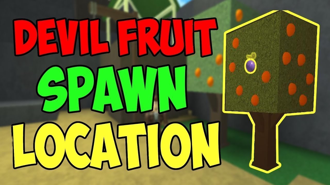 All Devil Fruit Locations Roblox Blox Peice Youtube