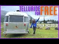 Telluride, Colorado for FREE 💰 Full-Time Travel ≠ Expensive