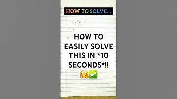 HOW TO SOLVE... #canyousolve #solvingmaths #maths #mathsproblems #shortsfeed