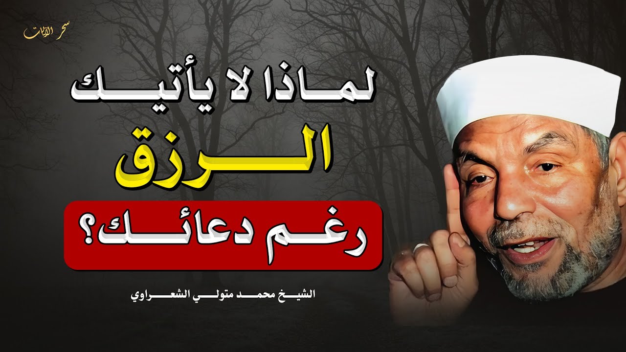 لماذا لا يأتيك الرزق رغم دعائك؟ | مفتاح الرزق الذي لا يعرفه الكثيرون | الشيخ محمد متولي الشعراوي