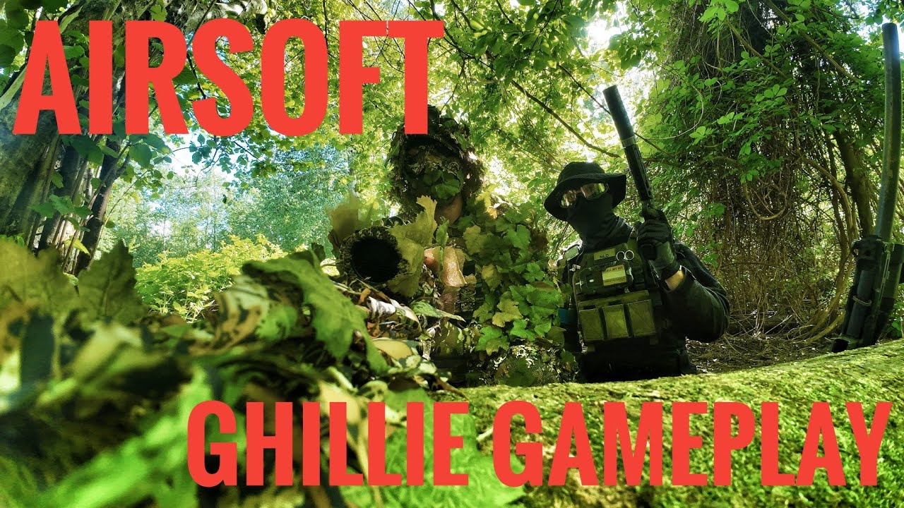 Invisible = Unstoppable! (Airsoft Ghillie Sniper Gameplay)