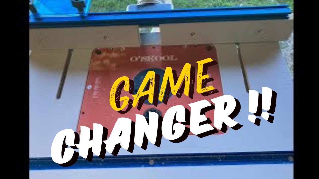 O'Skool's Router Lift, Kreg Router Table Game Changer - YouTube