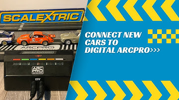 Scalextric ArcPro, Connect New Cars (How To)