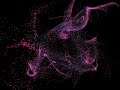 4k abstract particle animation