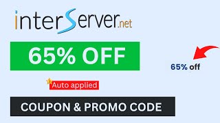 65% OFF InterServer Coupon and Promo Code May 2026