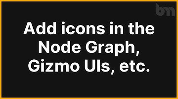 Ben, how do I add icons to different areas in Nuke?