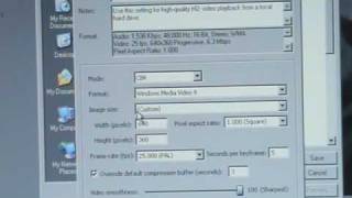 how to get youtube hq widescreen settings in sony vegas