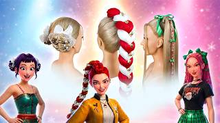 I Turned Rumi, Zoey & Mira into Holiday Styles [KPop Demon Hunters] | Step By Step