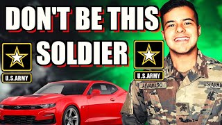 What 97.2% Of New Soldiers Do At Their First Duty Station!! | DON'T DO THIS!!