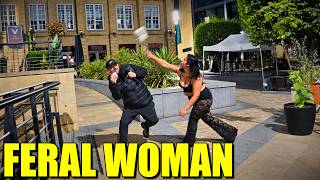 Sheffield | Wild Racist Woman ATTACKS Everybody