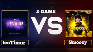 teoTimur vs Smoozy | 2-oyin #pubgmobile #teotimur #tdm #tournament #aslamboi