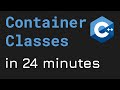 #109 Container classes (vector, set, map, list) in C++ programming (Hindi)