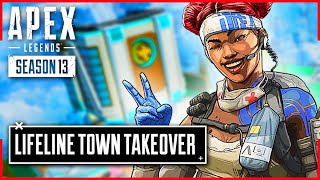 *NEW* Lifeline Town Takeover on Olympus - Apex Legends